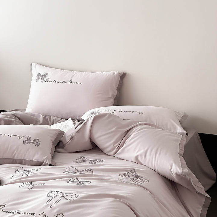 Long-staple-cotton-bed-linens, 4-piece