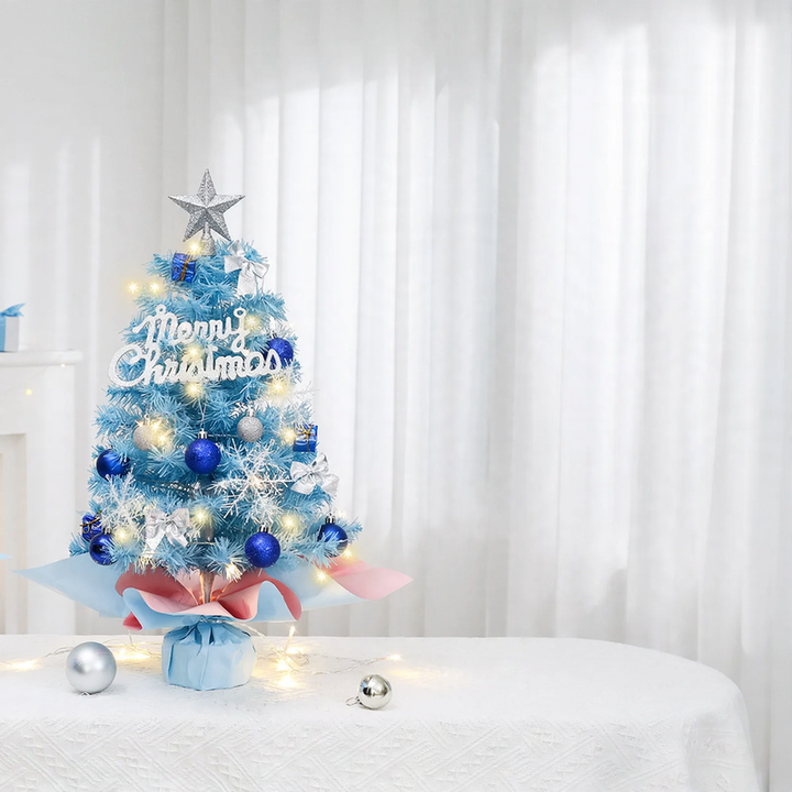 Blauer Mini Christmas Tree, 45 cm