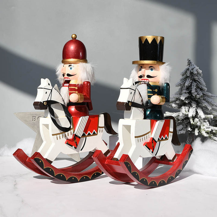 Nutcracker figure made of pine wood, 30 cm