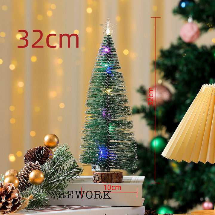 Mini Christmas tree made of PVC, snow-covered, various sizes