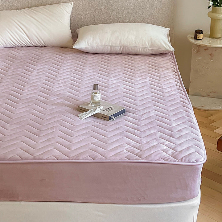 Japanese flannel fitted sheet, extra thick, 1.8m
