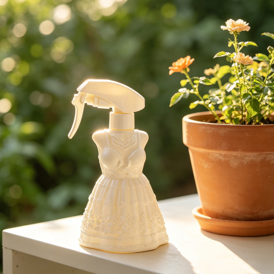 Vintage flower watering sprayer with adjustable spray head