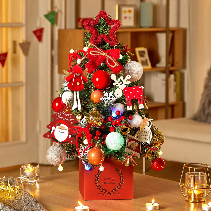 Mini Christmas Tree Set for the Table