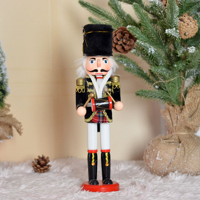 Nutcracker soldier made of wood, 30 cm