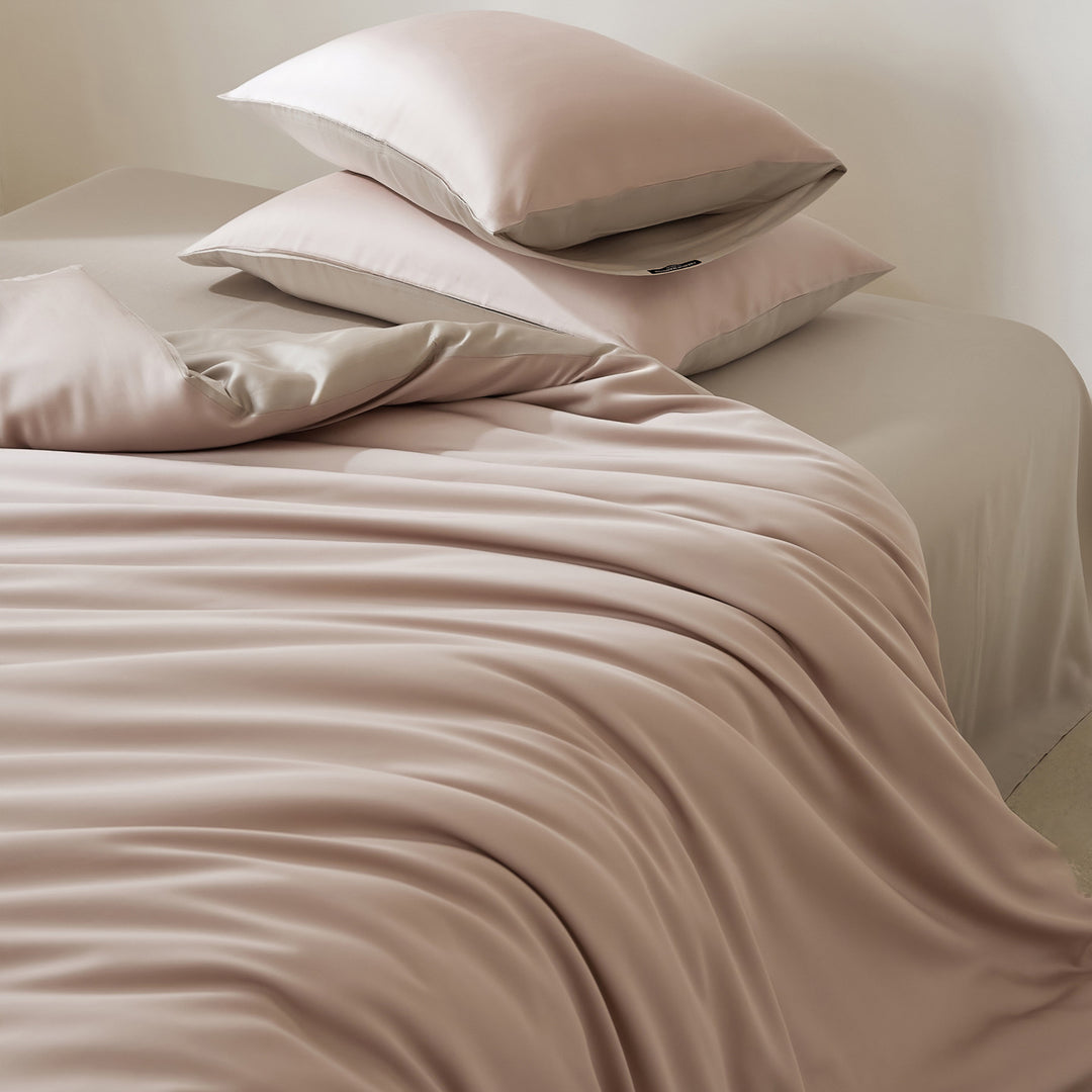 Lyocell bedding with cooling effect for summer