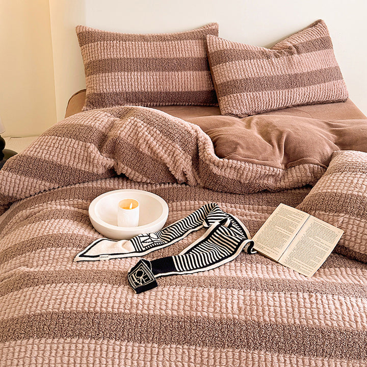 Milk fiber bedding set, 4-piece
