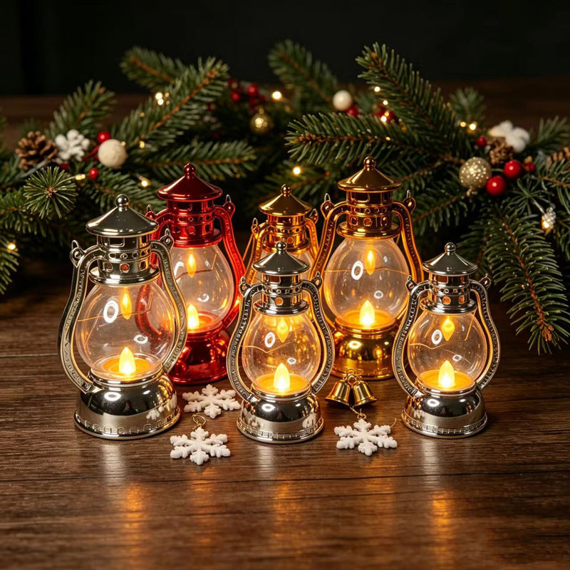 Decorative LED Lantern in Retro Style