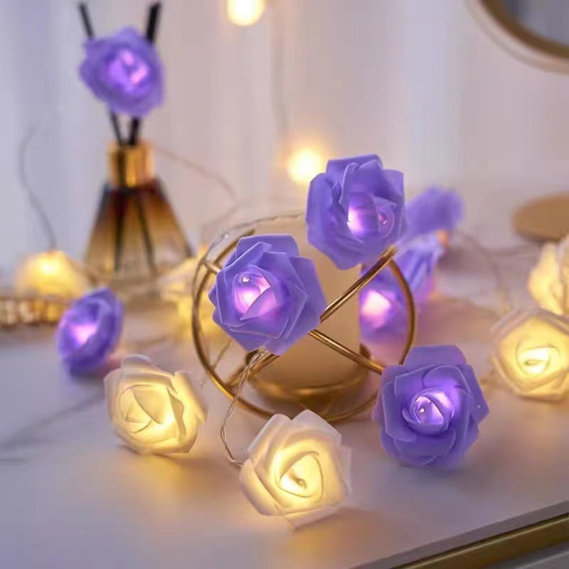 LED-Rose String Lights for Romantic Decoration