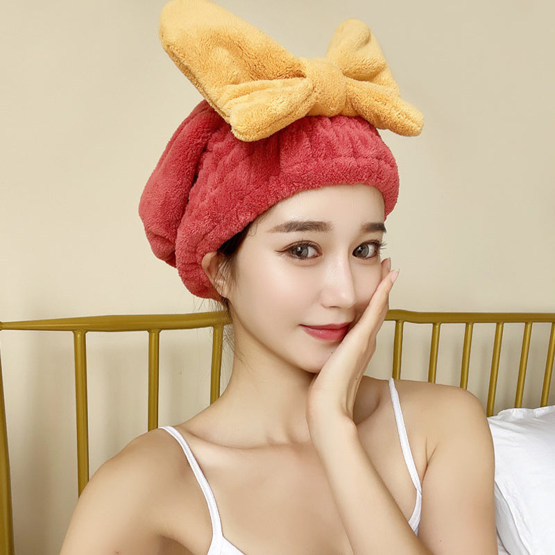 Super absorbent hair towel wrap for wet hair | Stornfield