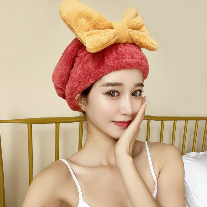 Super absorbent hair towel wrap for wet hair | Stornfield