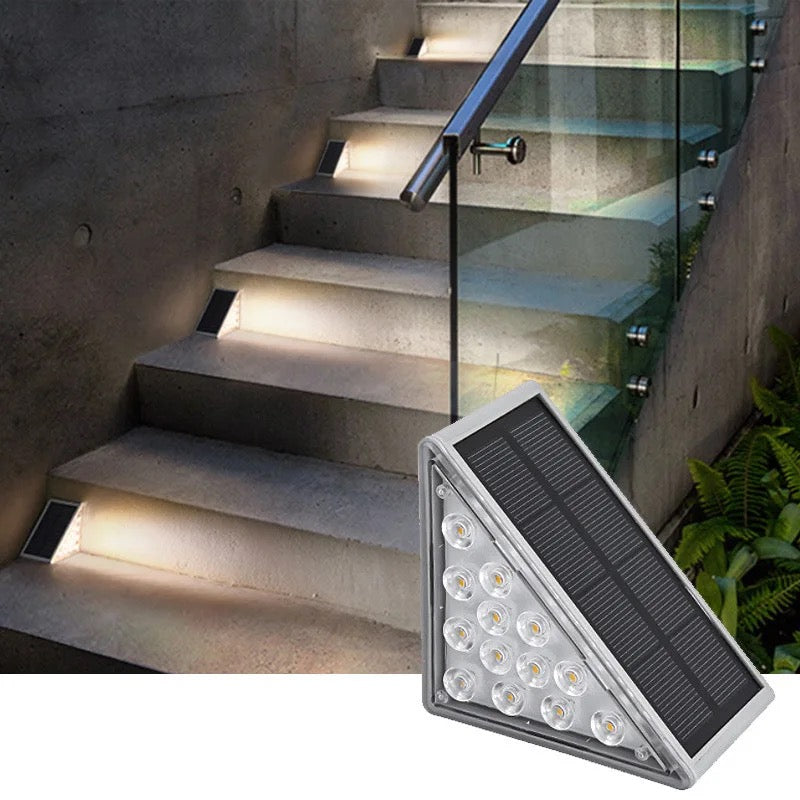 Eco-friendly solar stair lights for outdoor safety | Stornfield