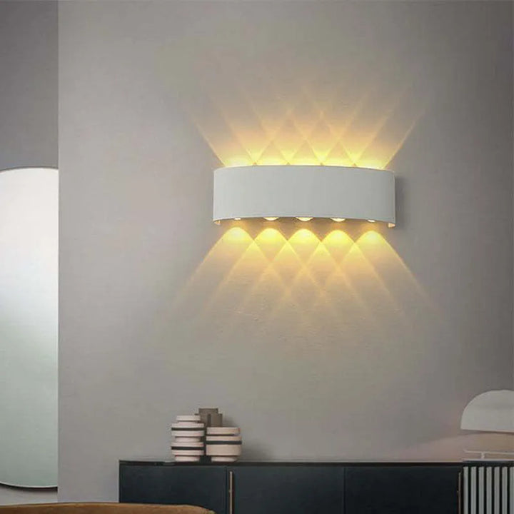 Stornfield | Wall Light Modern White LED Waterproof Lamp