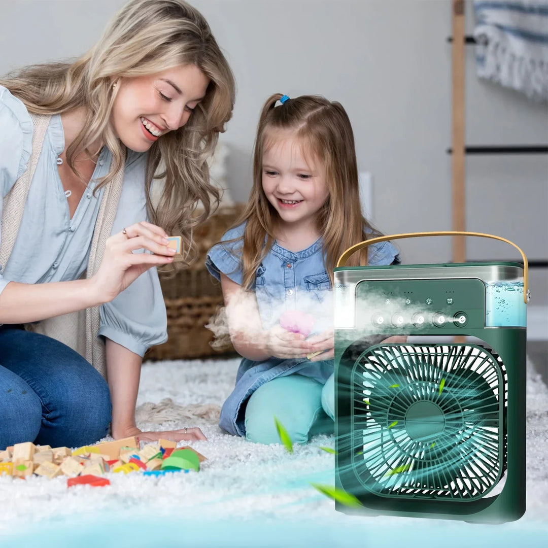 3-in-1 Portable Air Cooler with Humidifier and LED Night Lights | Stornfield