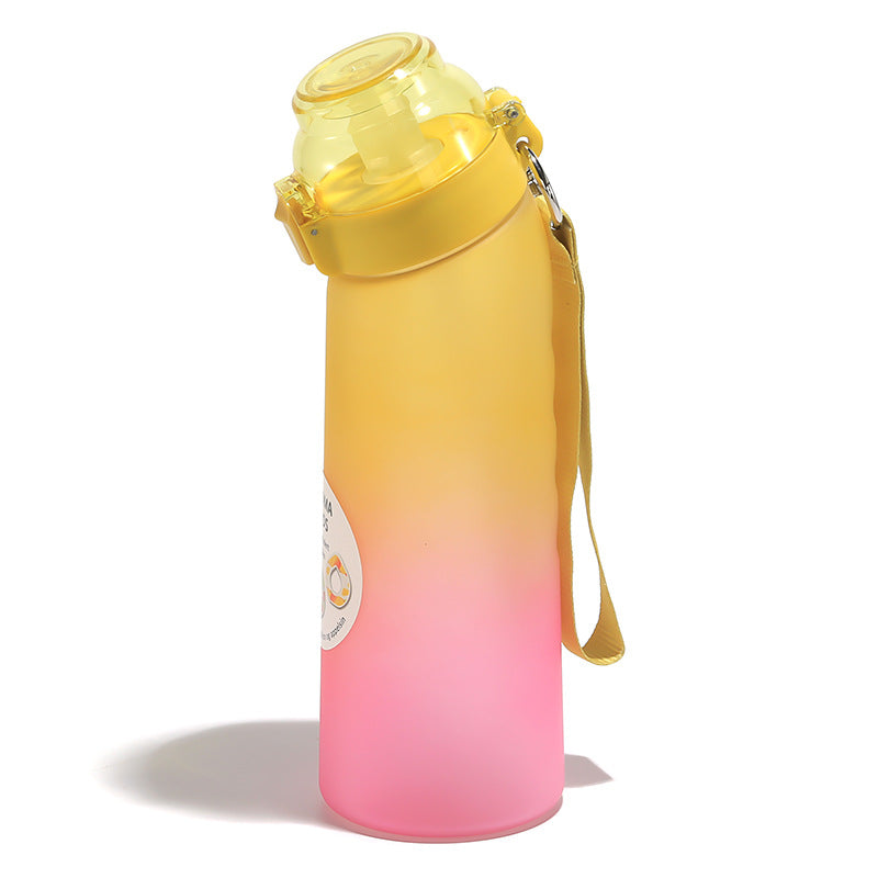 Drinking cup with aroma ring and straw, 800 ml