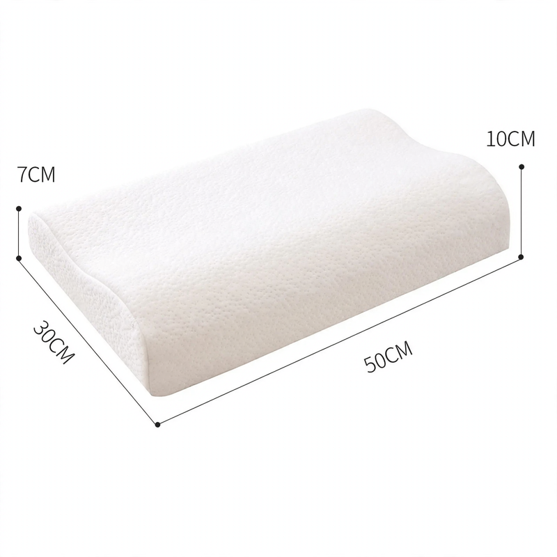 Wellen-neck support pillow made of memory foam