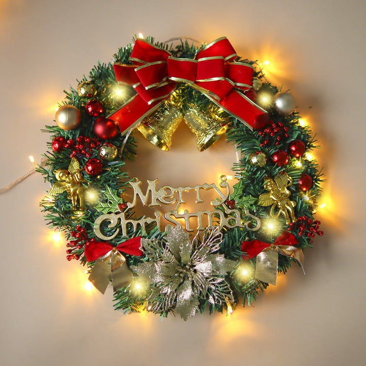 Christmas wreath with pine cones, various sizes