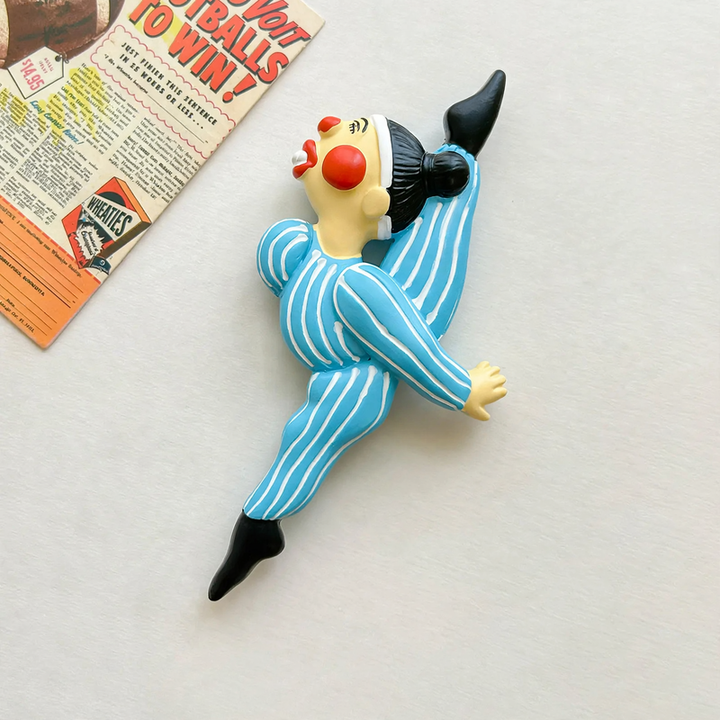 3D-Art-Resin-Magnets, Cartoon-Sports-Motifs
