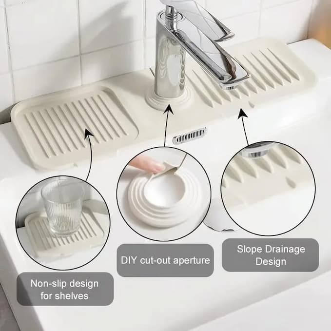 PowerSplashGuard — Finally dry work surfaces and a kitchen that shines with cleanliness | Stornfield
