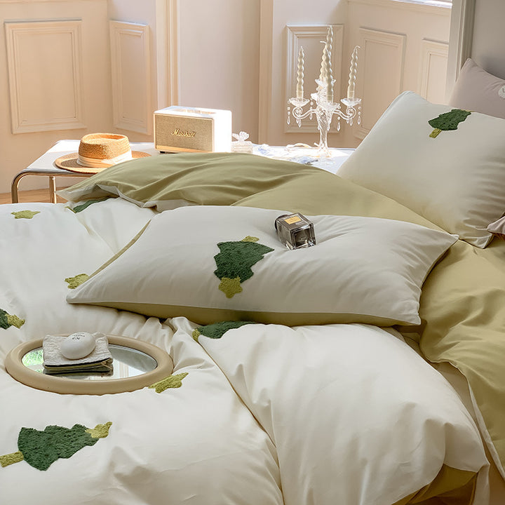 Cotton bedding set, brushed, cartoon design