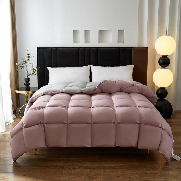 Warm down duvet with duck down filling