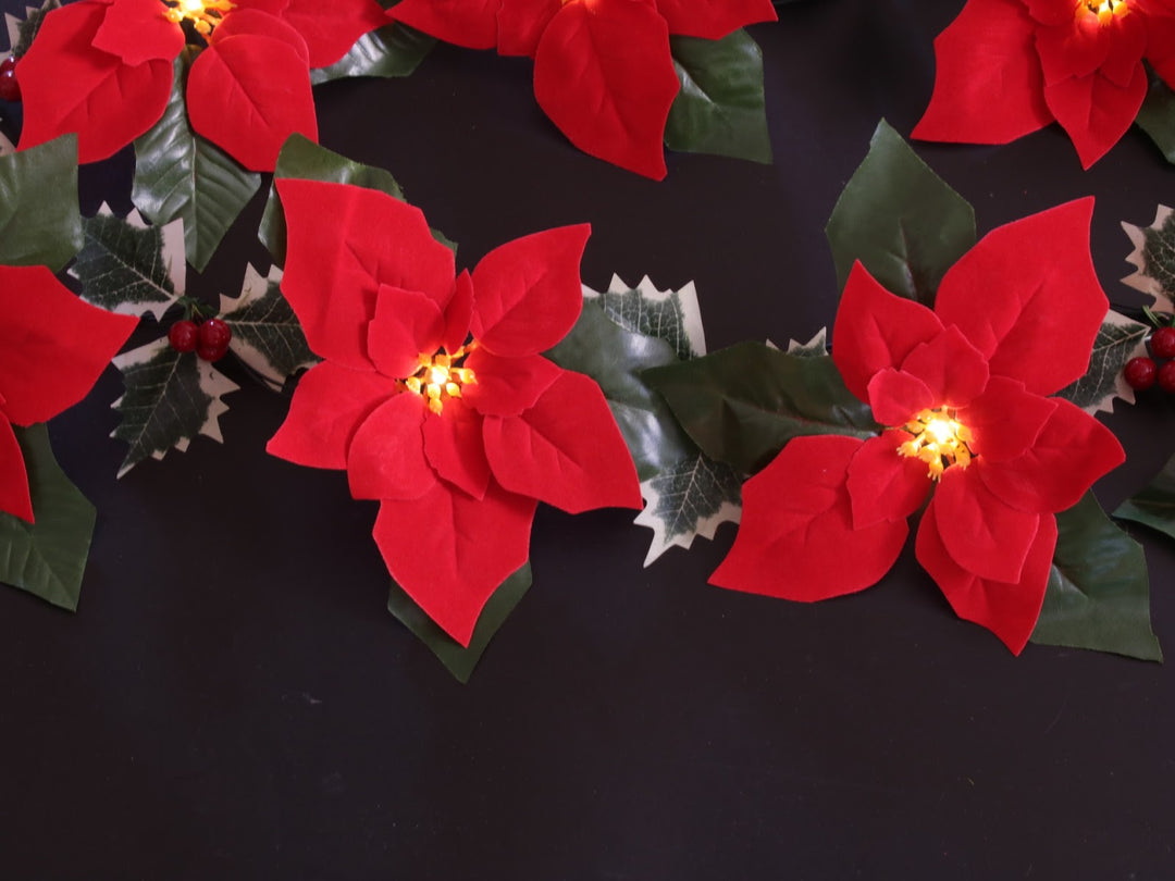 LED string lights with Christmas stars