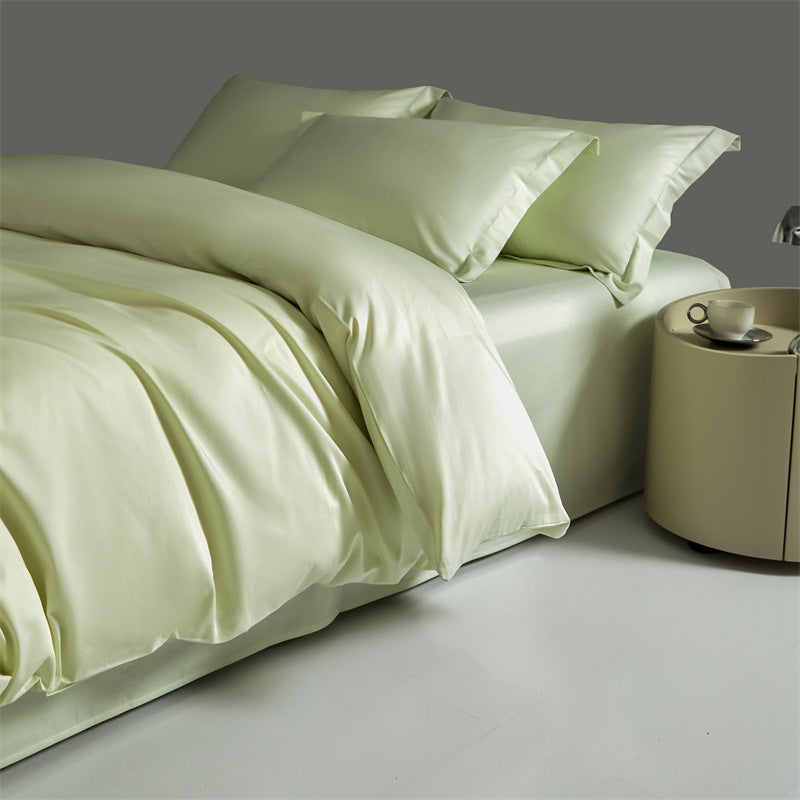 Long-staple cotton bedding, 100, satin binding