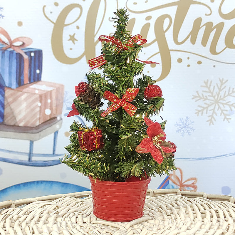 Mini Christmas tree for the desk, 20 cm