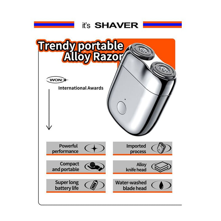 Stornfield | Mini Rasoir Électrique Magnétique pour Homme