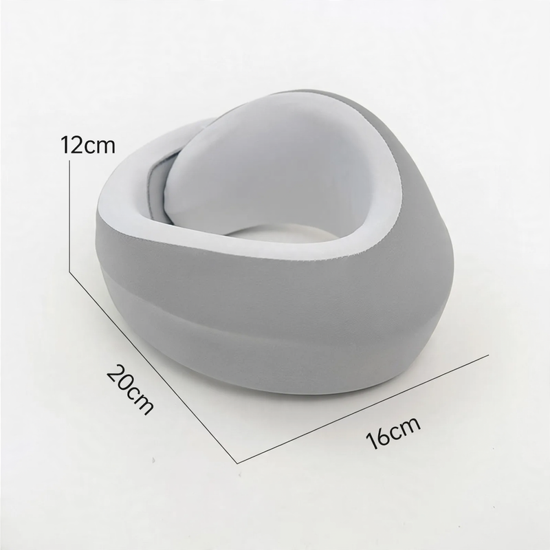 Neck support pillow U shape with memory foam