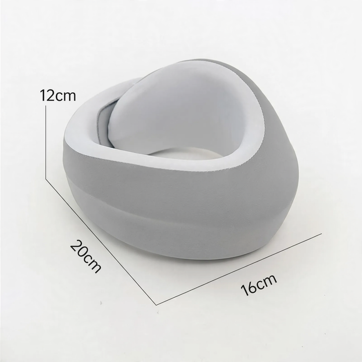 Neck support pillow U shape with memory foam