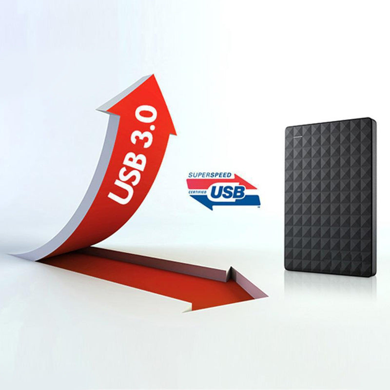 External hard drive, USB 3.0, portable