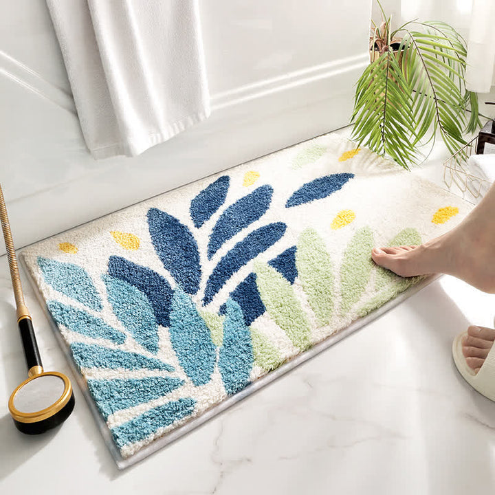 Fluffy Absorbent Bath Rug with Non Slip Backing | Stornfield
