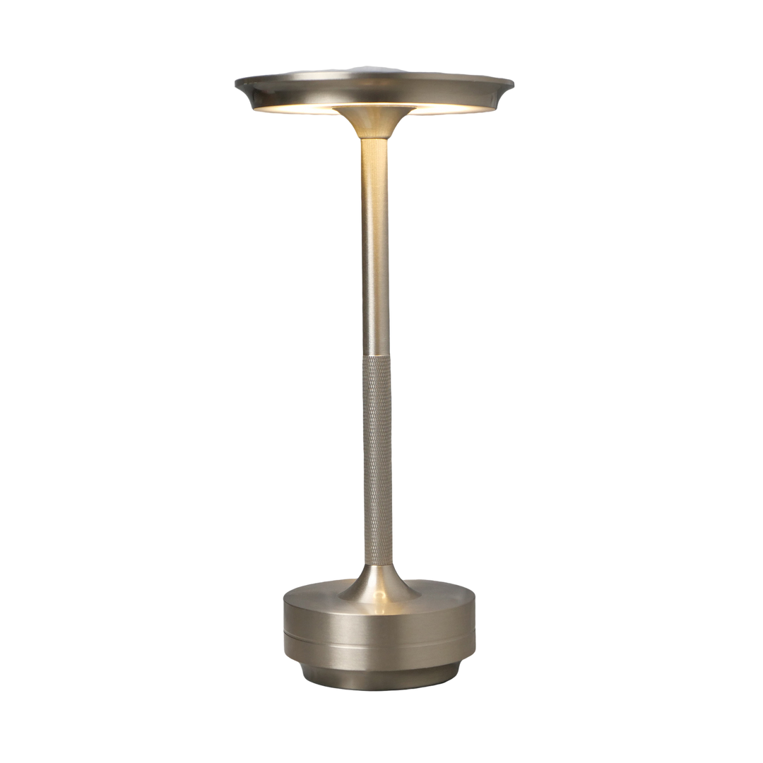 Aluminum Rechargeable Touch Dimmer Table Lamp | Stornfield