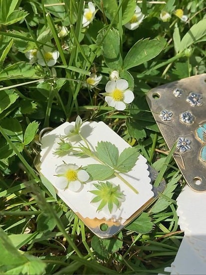 Stornfield | Mini Flower Press | Compact Botanical Keepsake Maker | Portable Craft Tool