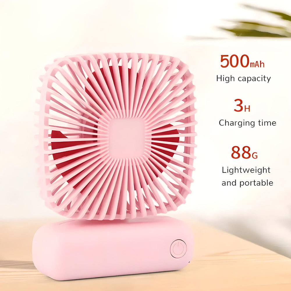 Portable USB Rechargeable Mini Handheld Fan | Stornfield