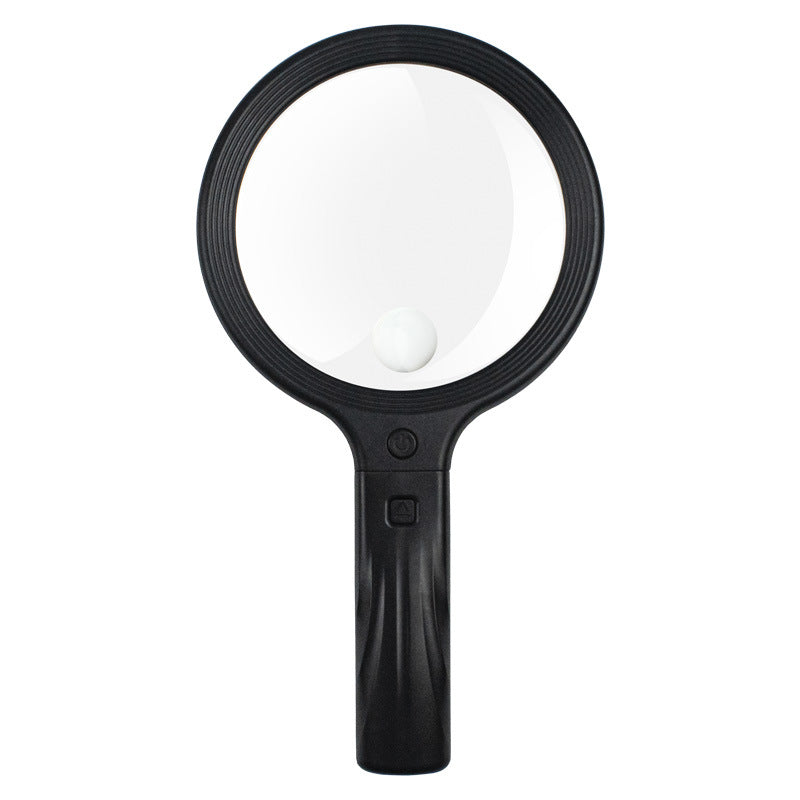 LED magnifying lamp, rechargeable, for neck or hand