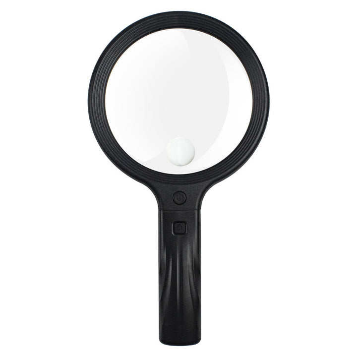 LED magnifying lamp, rechargeable, for neck or hand