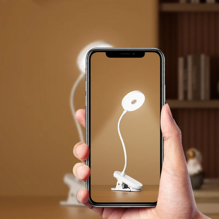 Intelligent LED Clamp Lamp for Desk and Study