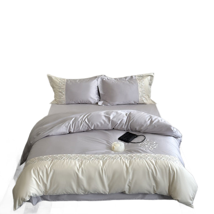 Romantic bedding set made of Egyptian long-staple cotton