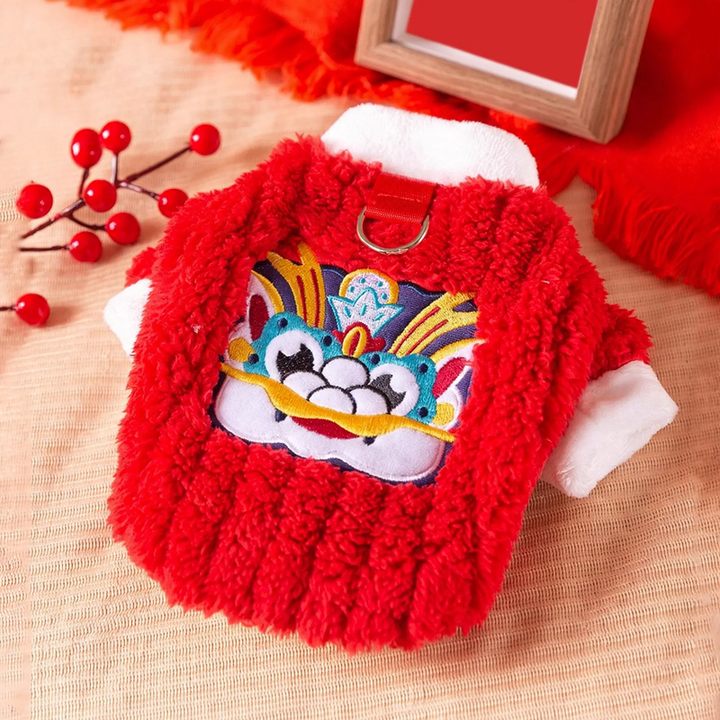Chinese holiday clothing for small dogs