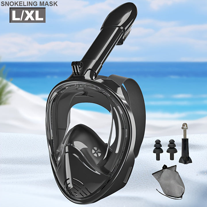 Full-face snorkel mask with 180° visibility | Stornfield