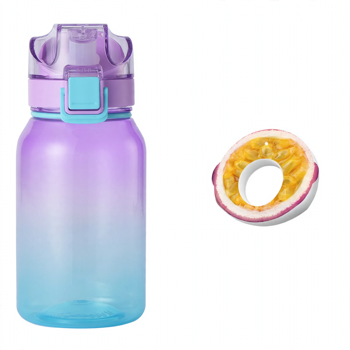 Drinking cup with aroma ring and straw, 600 ml