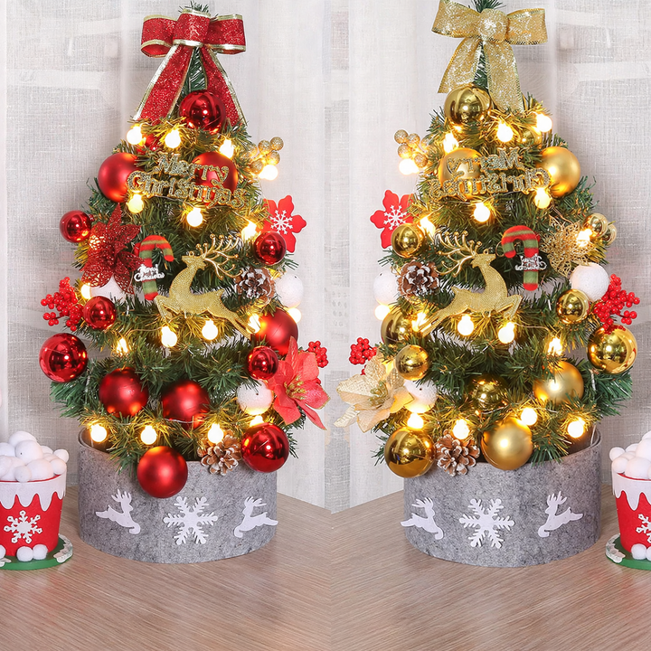 Mini Christmas Tree Set for the Table