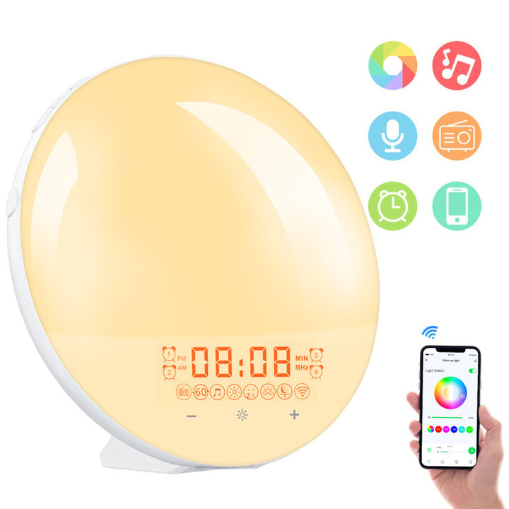 LED Wake-Up Light with Sunrise Simulation and App Control