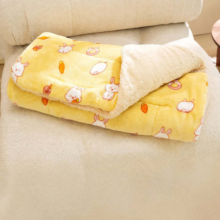 Dog bed, oval, sizes S–XXL, warming