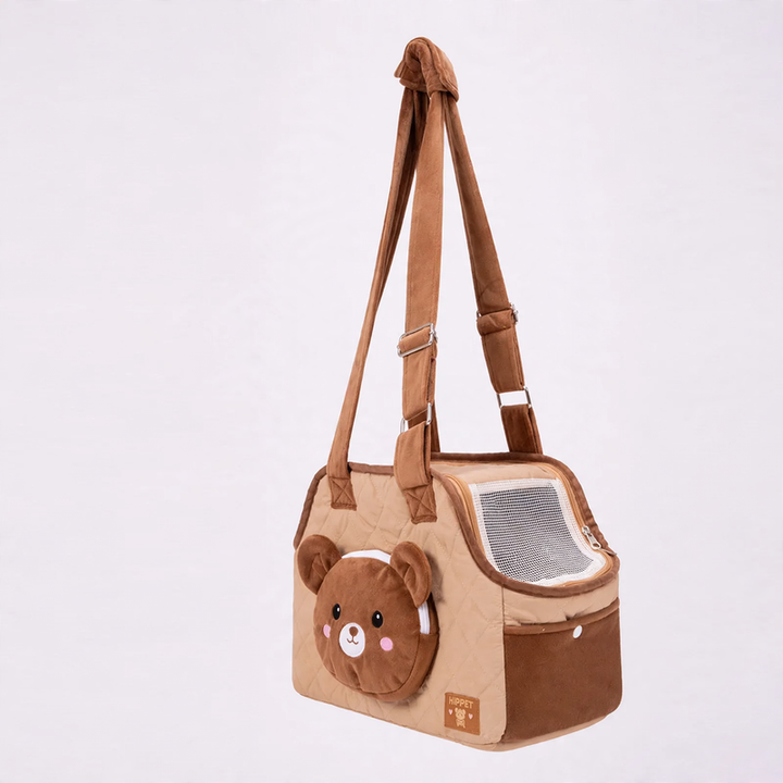 Tote bag made of canvas for cats and small dogs