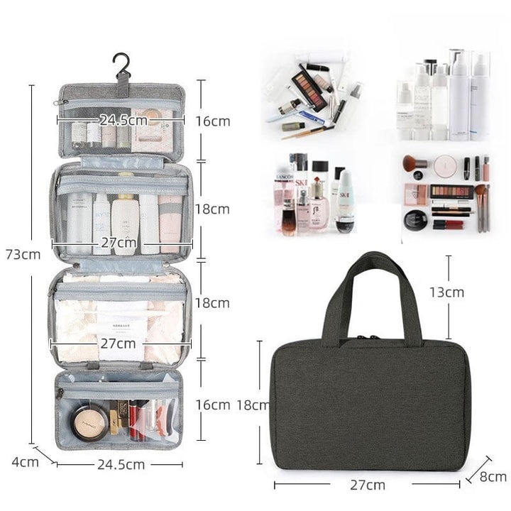 Stornfield | Waterproof cultural bag, travel bag with hanging hooks