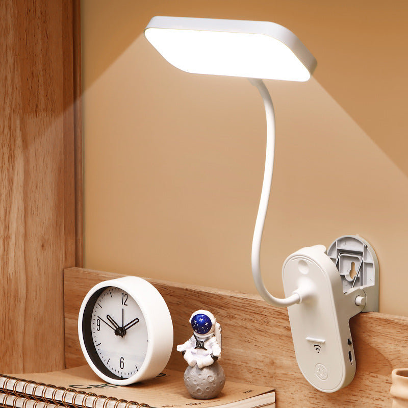 LED clip light for desk and bed, dimmable