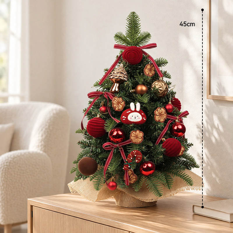 Mini Christmas tree for the table with lighting