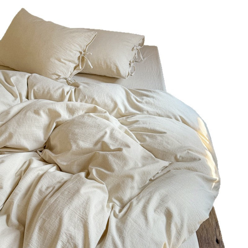 Bedding set, cotton, jacquard, 4-piece